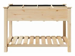 Maceta para Jardín | Jardinera | Macetero con estante 115 x 59 x 76.5 cm^ Hot