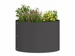 Maceta para Jardín | Jardinera | Macetero 30 x 30 x 20 cm Acero^ Hot