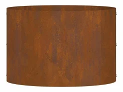 Maceta para Jardín | Jardinera | Macetero Marrón 30 x 30 x 20 cm Acero oxidado Marru00f3n Outlet