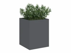 Maceta para Jardín | Jardinera | Macetero Antracita Acero laminado en frío Gris Clearance
