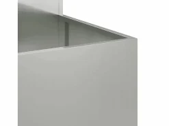 Maceta para Jardín | Jardinera | Macetero 100 x 100 x 60 cm Acero galvanizado^