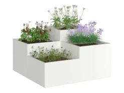 Macetero|Maceta para Jardín | Jardinera | Macetero 80 x 80 x 48 cm Acero