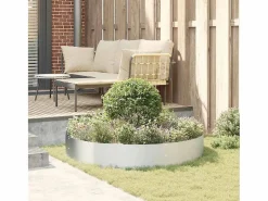 Macetero|Maceta para Jardín | Jardinera | Macetero 120 x 120 x 20 cm Acero galvanizado