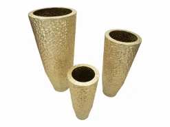 Jarrón|Macetero Glasy Tris Cm Ø50,8X114,9-40X92,7-29,8X70,5