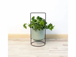 Macetero MOA Vinthera con asa acero claro Ø18x39 cm Verde Clearance