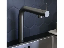 Essebagno Magic mezclador para fregadero metalizado Gris Best
