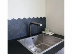 Essebagno Magic mezclador para fregadero metalizado Gris Best