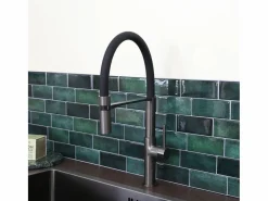 Essebagno Grifo De Cocina|Magneto Mezclador monomando de fregadero con teleducha metalizado