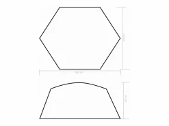 Maison Exclusive Carpa para piscina de tela 660x580x250 cm^ Sale