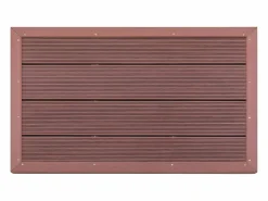 Maison Exclusive Panel de suelo para ducha solar WPC marrón 101x63x5,5 cm Marru00f3n New