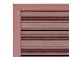 Maison Exclusive Panel de suelo para ducha solar WPC marrón 101x63x5,5 cm Marru00f3n New