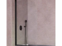 KASSANDRA Mampara De Bañera|Mampara de bañera abatible RITA con perfil mate