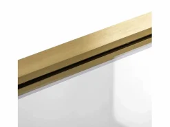 Rea Mampara De Baño Agat 100 Brush Gold Dorado Sale