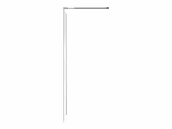 Mampara de ducha - 120 x 200 cm - mate - POMARO^Shower & Design Online