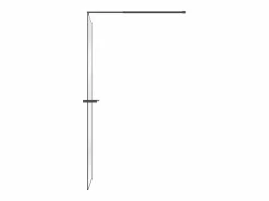 Mampara de ducha - Toallero y estante - 120x200 cm - - BONPERO^Shower & Design Online