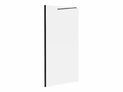 Shower & Design Mampara de ducha a la italiana mate - Vidrio 8 mm - 120x200 cm - DAREN Negro Online