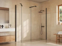 Mampara de ducha a ras de suelo - mate - Vidrio 5 mm - 60x200 cm - DAREN^Shower & Design Discount