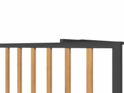 Mampara de ducha de aluminio - Efecto madera - 120 x 200 cm - TOPEKA^Shower & Design Sale