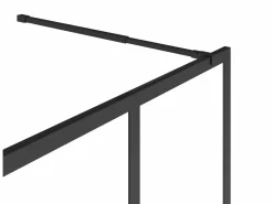 Shower & Design Mampara De Ducha|Mampara de ducha italiana mate estilo atelier, 120 x 200 cm, URBANIK