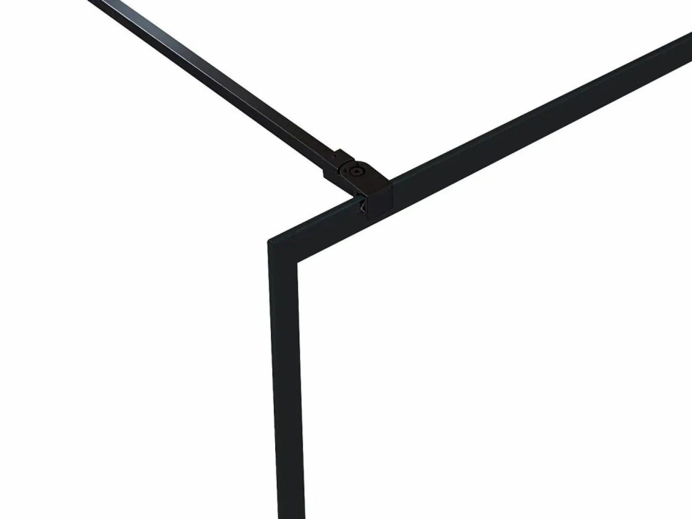 Mampara de ducha tipo italiano industrial 120x200 cm - INAYA II^Shower & Design