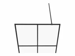 Mampara ducha accesible vidrio ESG transparente 90x195 cm ES66329^ Discount