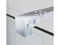 Mampara Ducha Fija 120x200 cm Cristal Templado 8mm Antical – Eclíptica Home – Cromo Brillo Plateado Online