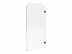 Shower & Design Mampara De Bañera|Mampara para bañera de cristal templado, Medidas 80 x 140 cm TOBIN