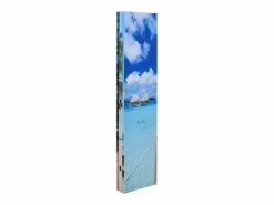 Mampara plegable 160x170 cm Playa Multicolor New