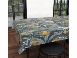 Mantel rectangular antimanchas 140x300 cm TROPIC, por^Soleil d'ocre Outlet