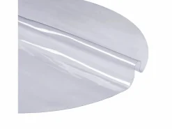 Mantel SucceBuy Protector de Mesa de PVC, Cubierta de Escritorio Redonda de Plástico de 123 cm, 1.5 mm de Grosor Transparente Sale