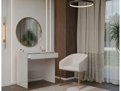 MARINA 2S – Escritorio para portátil con 2 cajones – Cachemira^TOPESHOP Outlet