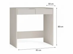 MARINA 2S – Escritorio para portátil con 2 cajones – Cachemira^TOPESHOP Outlet