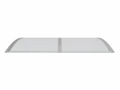 Marquesina de puerta policarbonato 150x100 cm ES69696 Gris Sale