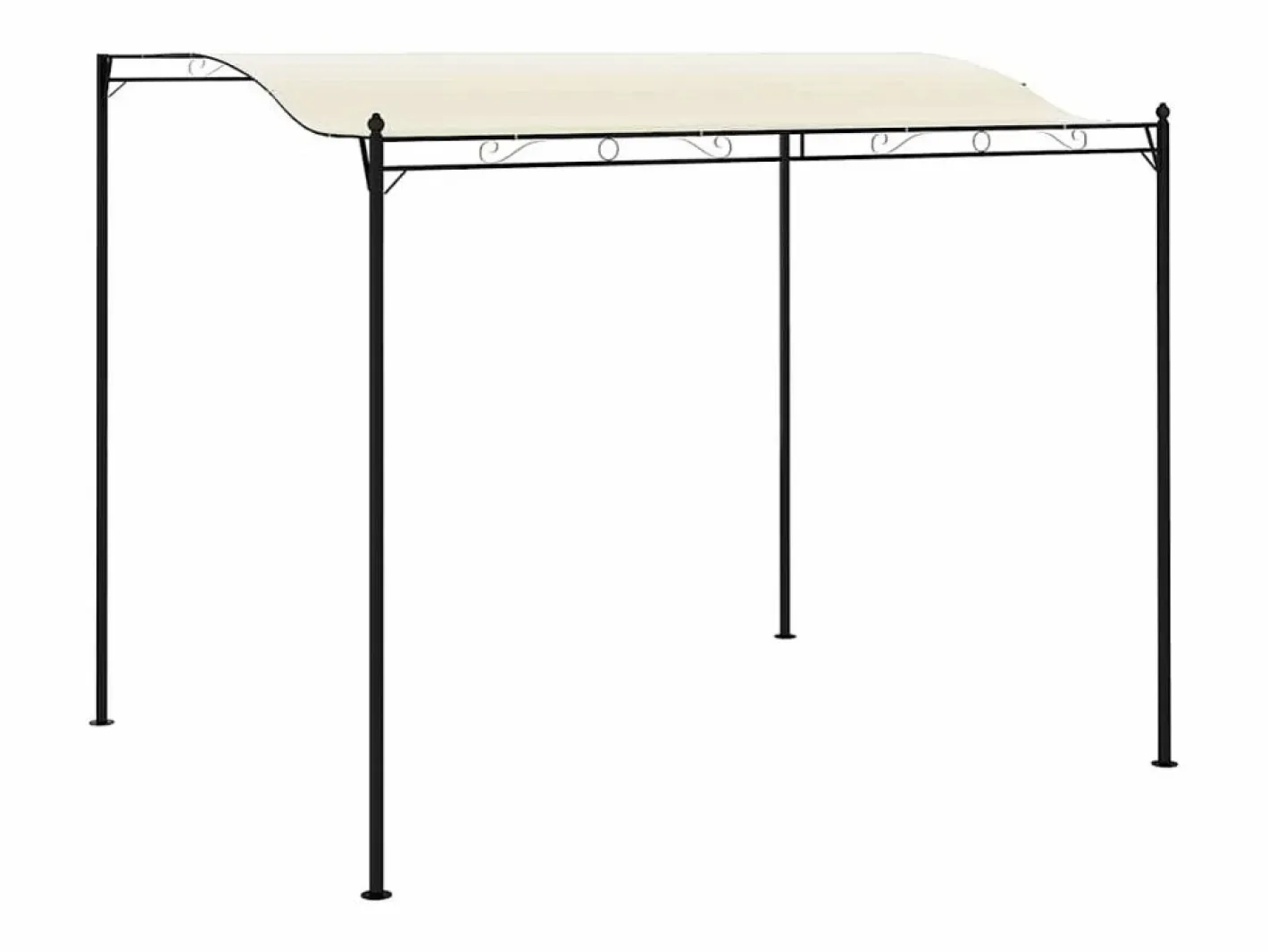 Marquesina de tela color blanco^ Discount