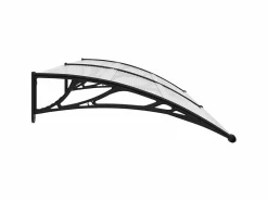 Marquesina para puerta PC 240x100 cm ES71948^ New