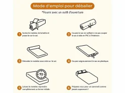 DripeX Colchón Látex|Colchones - 160X200Cm|Matelas 160x200cm - Grosor 26cm - con resortes ensacados - Multicapas Extra Confort 7 Zonas - Hipoaergénico