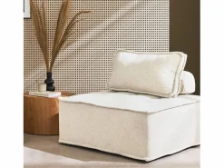 Módulo para sofá modular en tela lisa, 1 plaza^Sweeek New