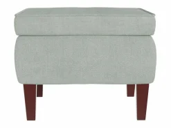 vidaxl Mecedora con respaldo alto de terciopelo y madera maciza Gris Online