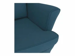 Mecedora con respaldo alto de terciopelo y madera maciza^vidaxl Sale