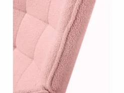 Sillón Balancín|Mecedora de peluche de osito de peluche, sillón de lectura acolchado, respaldo a cuadros, color