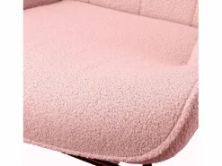 Sillón Balancín|Mecedora de peluche de osito de peluche, sillón de lectura acolchado, respaldo a cuadros, color
