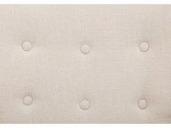 Vente-unique Sillón|Sillón Balancín|Mecedora de tela y botones decorativos en el respaldo ELMINA II
