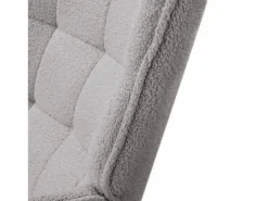 Mecedora para adultos - Mecedora ergonómica para exteriores - Para sala de estar - Jardín - Dormitorio - Gris Clearance