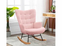Mecedora para adultos - Mecedora ergonómica para exteriores - Para sala de estar - Jardín - Dormitorio -^ Outlet