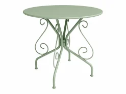 MYLIA Comedores De Jardín|Mesa + 4sillones jardín metal hierro forjado - GUERMANTES