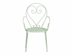 MYLIA Comedores De Jardín|Mesa + 4sillones jardín metal hierro forjado - GUERMANTES