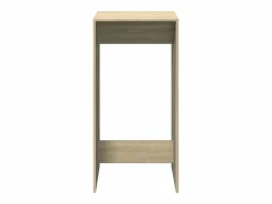 Clicnbuy Mesa Alta|Mesa alta de bar madera ingeniería roble Sonoma 51x50x103,5 cm