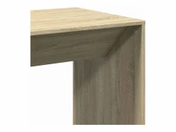 Clicnbuy Mesa Alta|Mesa alta de bar madera ingeniería roble Sonoma 51x50x103,5 cm