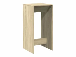 Mesa alta de bar madera ingeniería roble Sonoma 51x50x103,5 cm^vidaxl Online