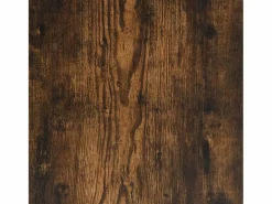 Clicnbuy Mesa alta de bar madera ingeniería roble ahumado 51x50x103,5 cm Marru00f3n